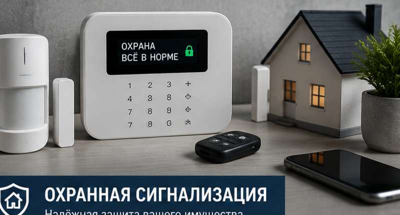 Охранная сигнализация: из чего состоит надежная защита объекта
